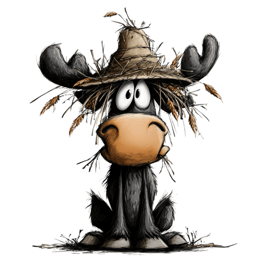 Bügelbild schrullige Halloween Tiere #34