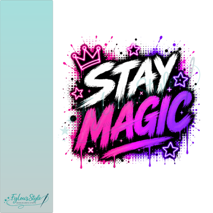 Bügelbild Stay Magic