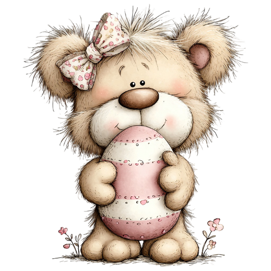 Bügelbild süße Ostertiere #6