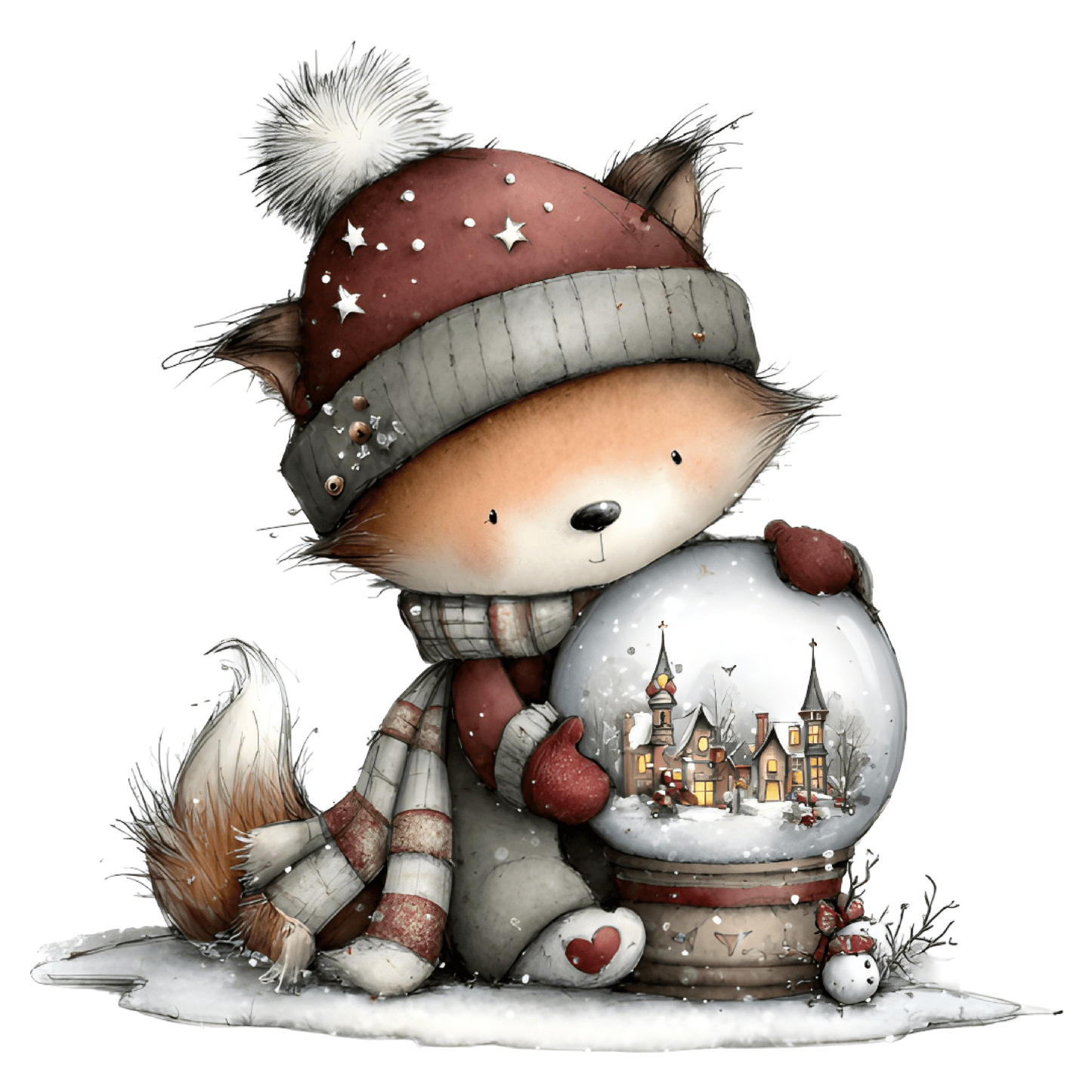 Iron-on Image Magical Animals Eagle