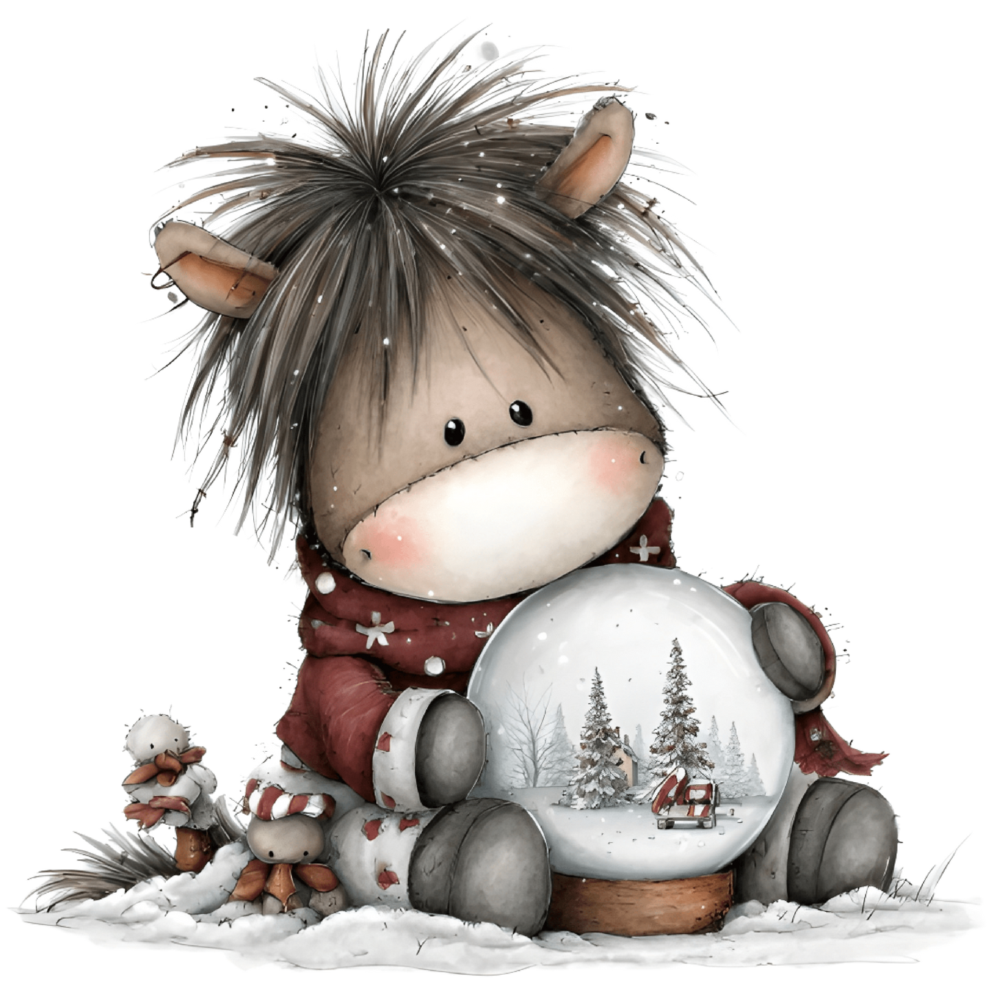 Iron-on Image Magical Animals Eagle