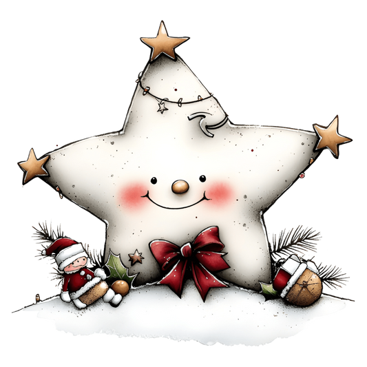 Bügelbild weihnachtlich #1