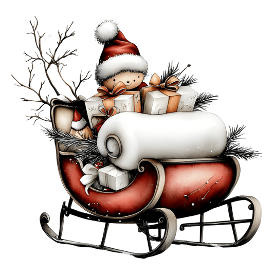 Bügelbild weihnachtlich #4