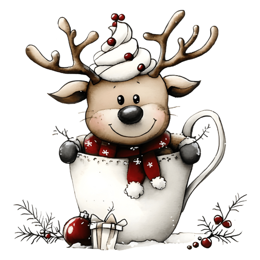 Bügelbild weihnachtlich #5